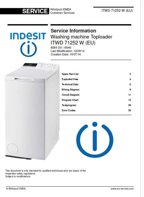 indesit iwc 71252 eco eu service manual|indesit 7kg washing machine instructions.